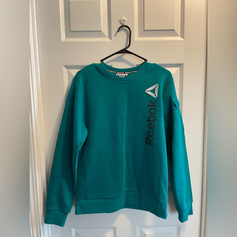 Reebok Turquoise Crewneck Sweatshirt